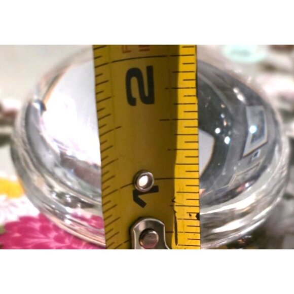 Paperweight Glass Magnifying Dome Round 3" Diameter Desk & Office - Picture 6 of 7